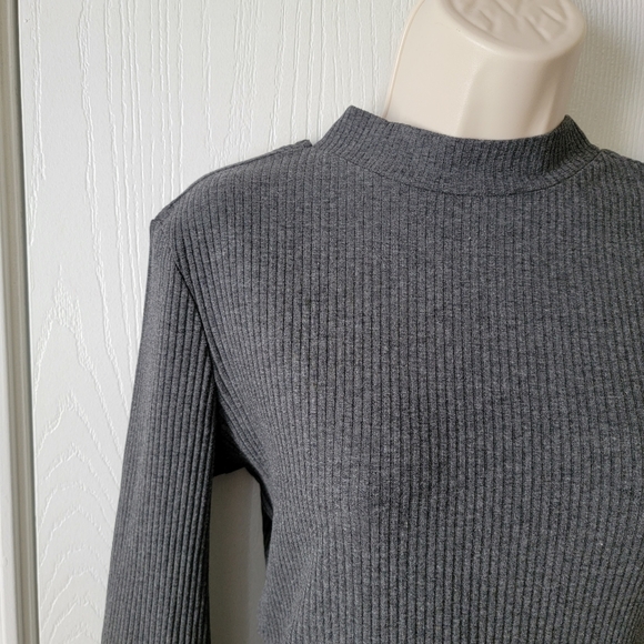 Altar'd State Ribbed Neck Tie Sweater Dress - Picture 3 of 8